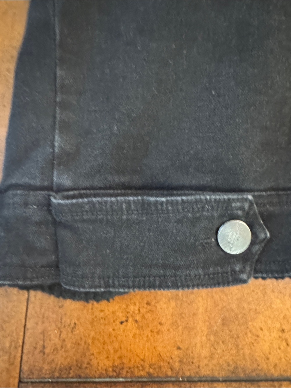 Weston Jon Boucher Men's Black Sherpa-Lined Denim Jacket - Picture 10 of 11